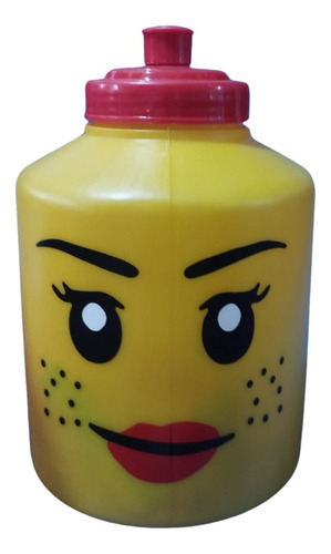 Dulcero Con Forma De Cabeza De Lego Mujer