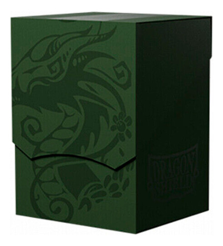 Deck Box Shell Dragon Shield Verde Y Negro