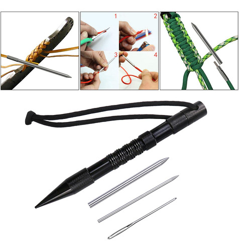 4/9/12 Peças Paracord Fids Set, Ferramenta 4 Pcs 4 Pcs 17cm