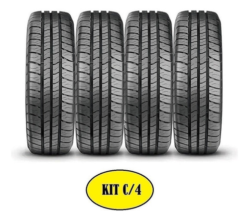Pneu Aro 16 Kit C/4 205/55/16 - Remold Chuva Profissional