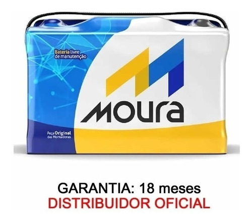 Imagen 1 de 3 de Bateria Moura 12x65 Reforzada M22gd (60ah)