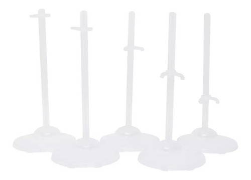 Kit 20 Suporte Transparente Para Boneca Barbie Ken Susi