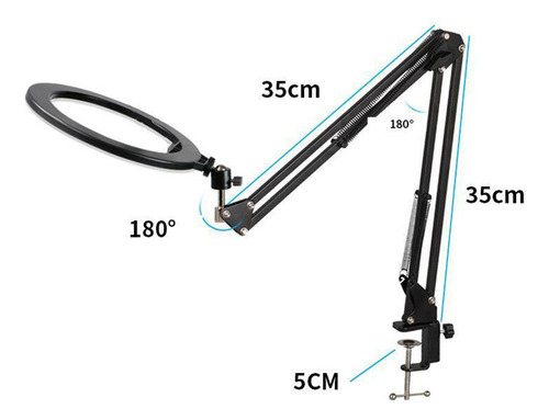 Soporte Universal Flexible Ajustable Brazo Articulado Para