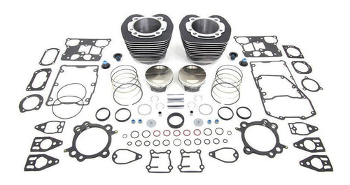 110  Big Bore Black Cylinder Kit 10.5:1 For 2007-2017 Ha Ssq