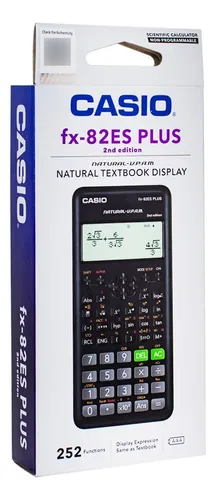 Calculadora Científica Casio Fx-82es Plus Color Negro