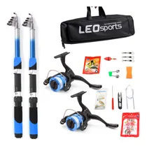 Comprar Paquete Completo De 2 Cañas Para Pescar Y Pescar Con Combina