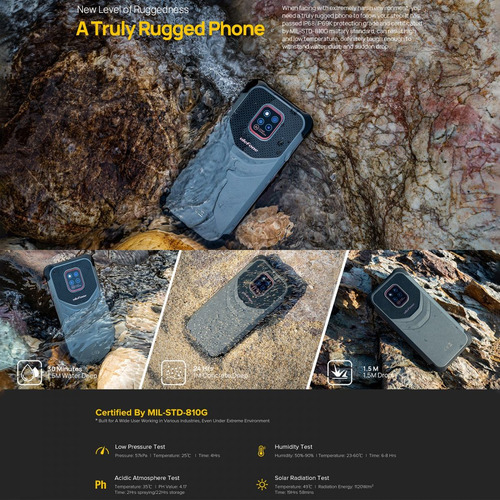 Ulefone Power Armor 14, Resistente Dualsim Red Movil 4g