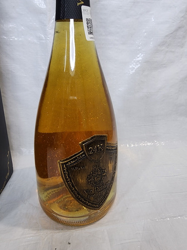 Botella Coleccionable Vin Dore 24k Con Polvo De Oro 24k (Usado)