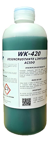 Desincrustante Limpiador Ácido Winkler Wk-420 1 Litro