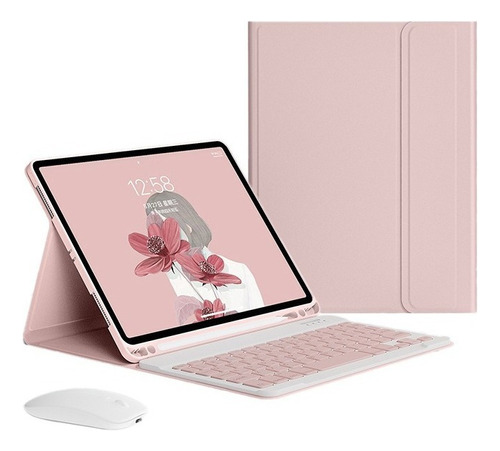 Funda Con Teclado Ratón Para iPad 9.7 6th 5th Gen Air 2 Ñ