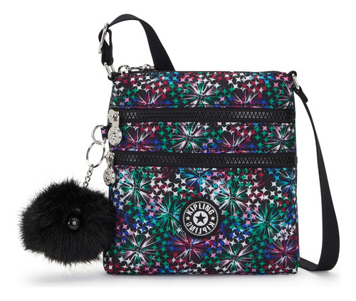 Bolsa Crossbody Kipling K15047c2q Diseño Liso  Star Flower Gg