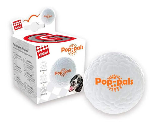 Juguete Pelota Para Perros Liviana Resistente Pop Pals S/m