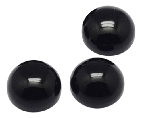 Pack 3 Ombligueras Obsidiana Protección Energia Pm1070 Tica