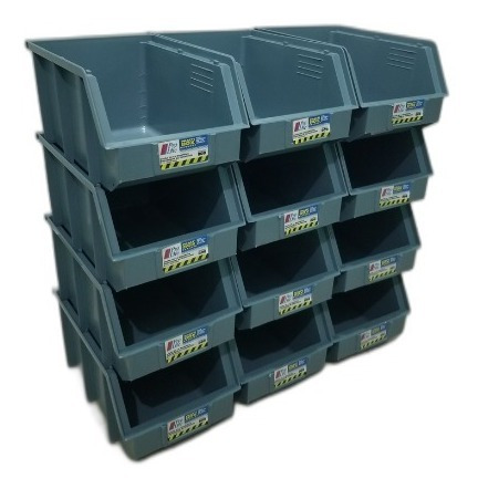 Caja Apilable Organizador Practibox Pequeñas Prolife -x12und