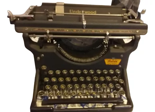 ▻antigua y mitica maquina de escribir UNDERWOOD Nº5 TYPEWRITER 1927