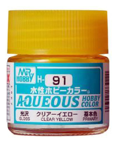 Mr Hobby Color Clear Yellow H-91 Rdelhobby Mza