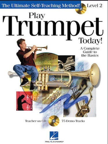 Método Para Trompete- Play Trumpet Today Vol. 2 Bk/cd