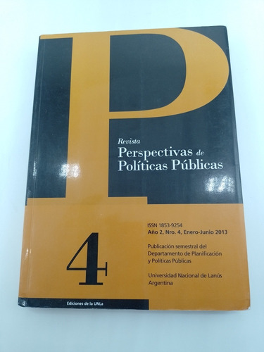 Revista Perspectivas De Políticas Públicas 