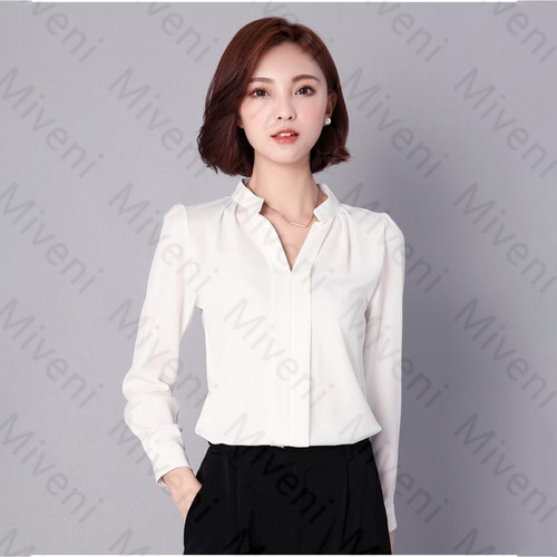 Blusas De Gasa Manga Larga Casuales Dama Miveni | Meses sin intereses Blusas De Gasa Manga Larga Casuales Dama Miveni | Meses sin intereses