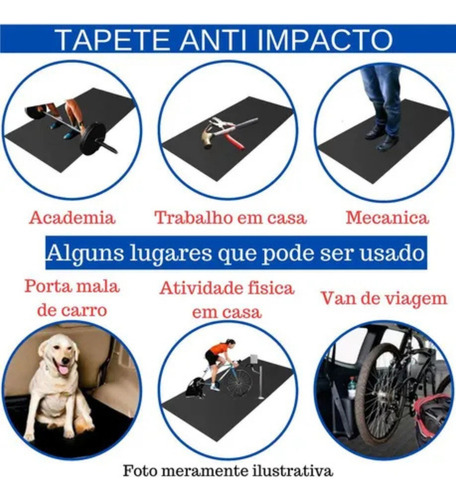 Tapete Eva Anti Impacto Protetor De Piso Resistente 120x240cm