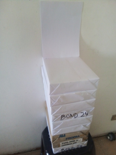 Imagen 6 de 10 de Resma De Bond 24 Tamaño Carta De 500 Unidades