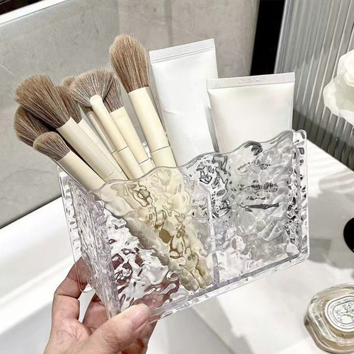 Vestido De Mesa Lipstick Clutter Organizer Com Compartimento