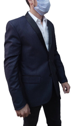 Imagen 5 de 10 de Saco Smoking Elegante Sport Para Camisa Remera No Es Traje