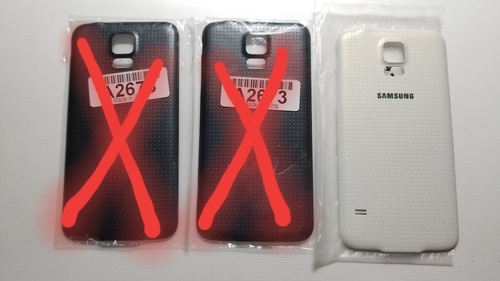 Imagen 1 de 1 de Tapa Trasera Celular Para Samsung S5 Sm-g900.