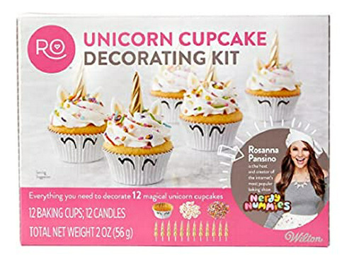 Juego Para Hornear - Kit De Decoración De Cupcakes De Unicor