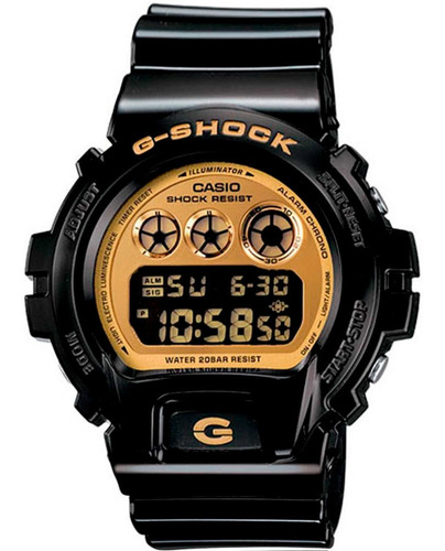 Relógio Casio Preto Masculino G-shock Dw-6900cb-1ds