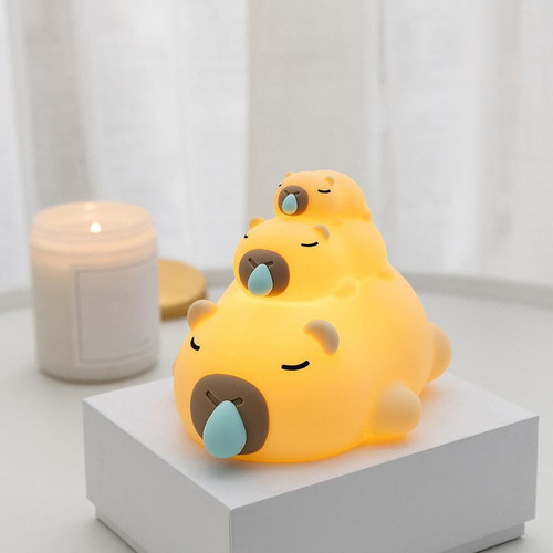 A Capybara Night Light Lámpara De Noche De Lámpara Ideal 3