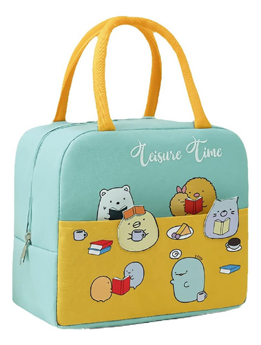 Bolso Termico Lunchera Animal Lunch Escolar Infantil 