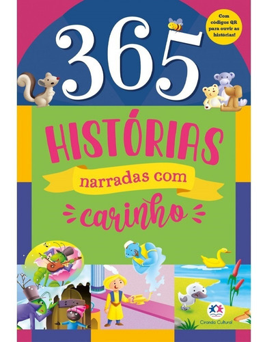 Livro 365 Histórias Narradas Com Carinho