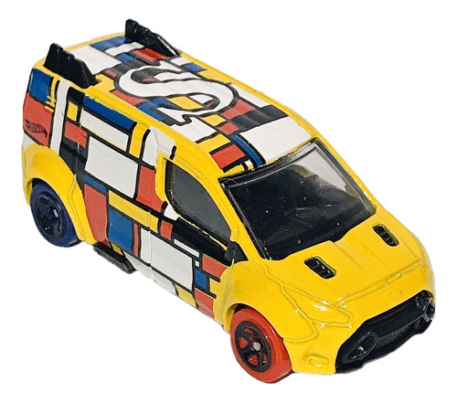 Hot Wheels 2018 Hw Art Cars Ford Transit Connect 1:64 Scale 