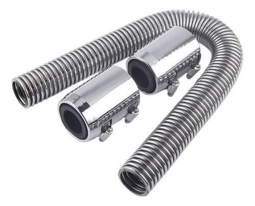Kit De Mangueras Flexibles De 24 Pulgadas Con 2 Tapas De 60