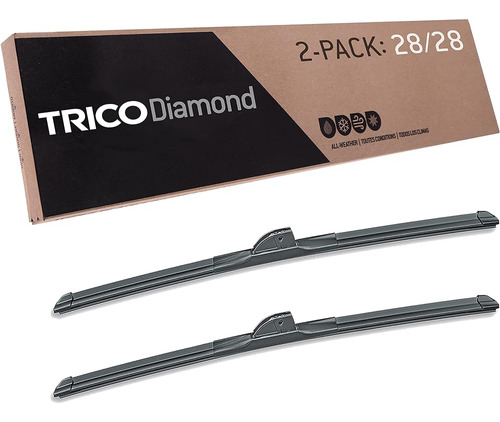 Trico Diamond 28 Pulgadas Paquete De 2 Escobillas Limpiapara