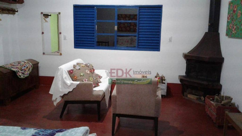 Imagem 25 de 27 de Chácara Com 3 Dormitórios À Venda, 6000 M² Por R$ 550.000,00 - Campestre - Gonçalves/mg - Ch0299