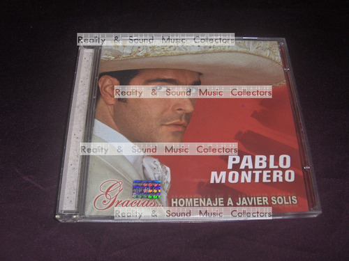 Pablo Montero Gracias Cd Homenaje A Javier Solis + Cd Promo (Usado)
