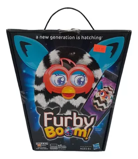 Furby Boom Blanco Y Negro Furblings 2013 Nuevo Con Detalles