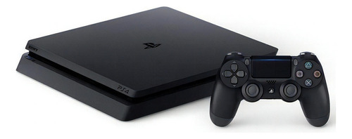 Consola Sony Playstation 4 Slim de 1 TB color negro - Excelente (Reacondicionado)