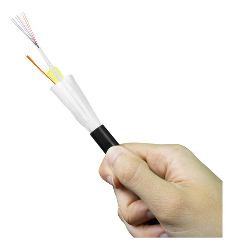 50 Metros Fibra Óptica Cfot-sm-utr 12f Cog Anti-roedor
