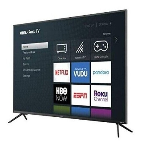 Onn. 60 100024699 Class 4k Uhd Hdr Roku Smart Led Tv (Reacondicionado)