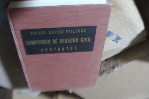 Compendio De Derecho Civil  Iv, Contratos , Rafael Rojina