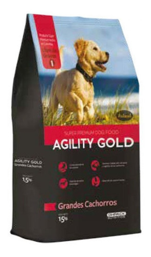 Agility Gold Cachorro Raza Grande 3 Kg.