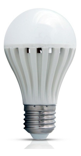 Lâmpada De Led Bulbo 12v 6w E27 P/ Painel Solar E Emergência Cor Branco Cor da luz Branco-frio