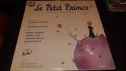 Antoine De Saint Exupery Le Petit Prince Lp France Audiolibr