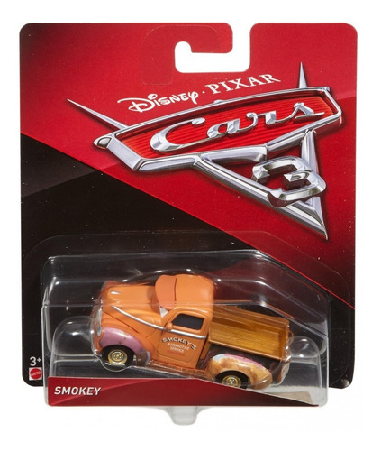 Cars 3 - Smokey - Original - De Metal - Escala 1:55 - Mattel