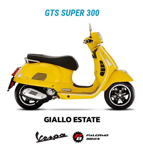 Imagen 1 de 16 de Scooter Vespa Gts Super 300 Stock Ya! - Palermo Bikes