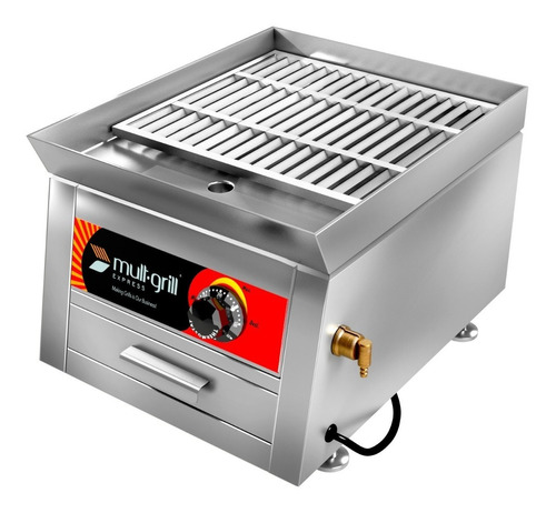 Mini Charbroiler Mult-grill - Equipamento Compacto A Gás