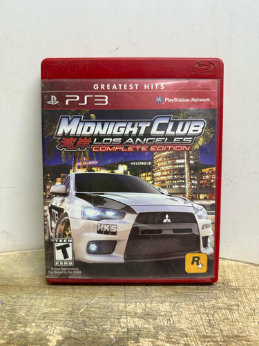 Midnight Club Los Angeles Complete Edition Ps3